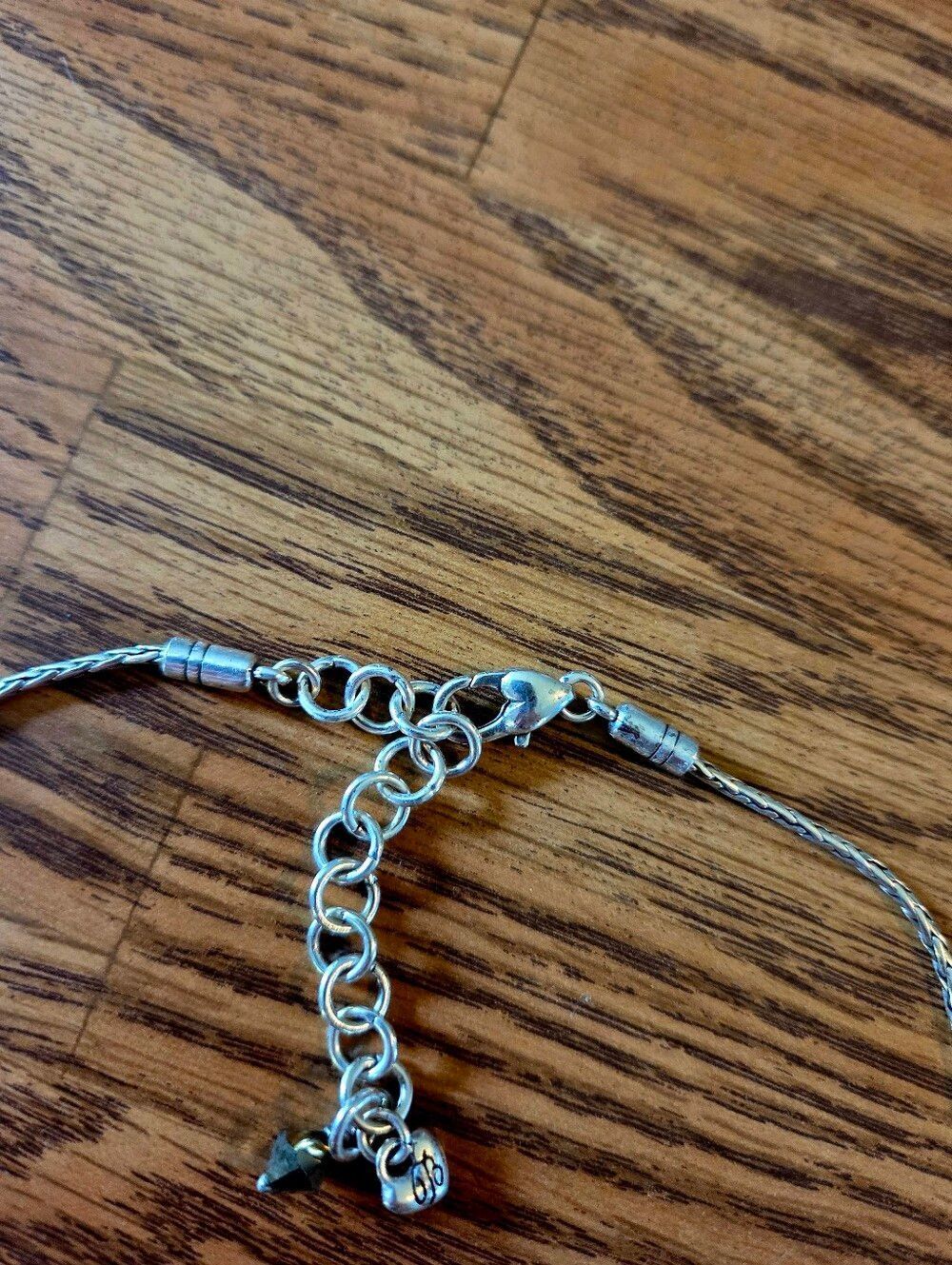 BRIGHTON "Cannes Bronze" Crystal And Silver Necklace BOHEMIAN! - Picture 6 of 10